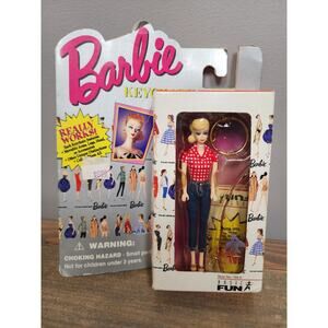 Barbie Key Chain Vtg 1995 Gingham top and jeans NRFOB